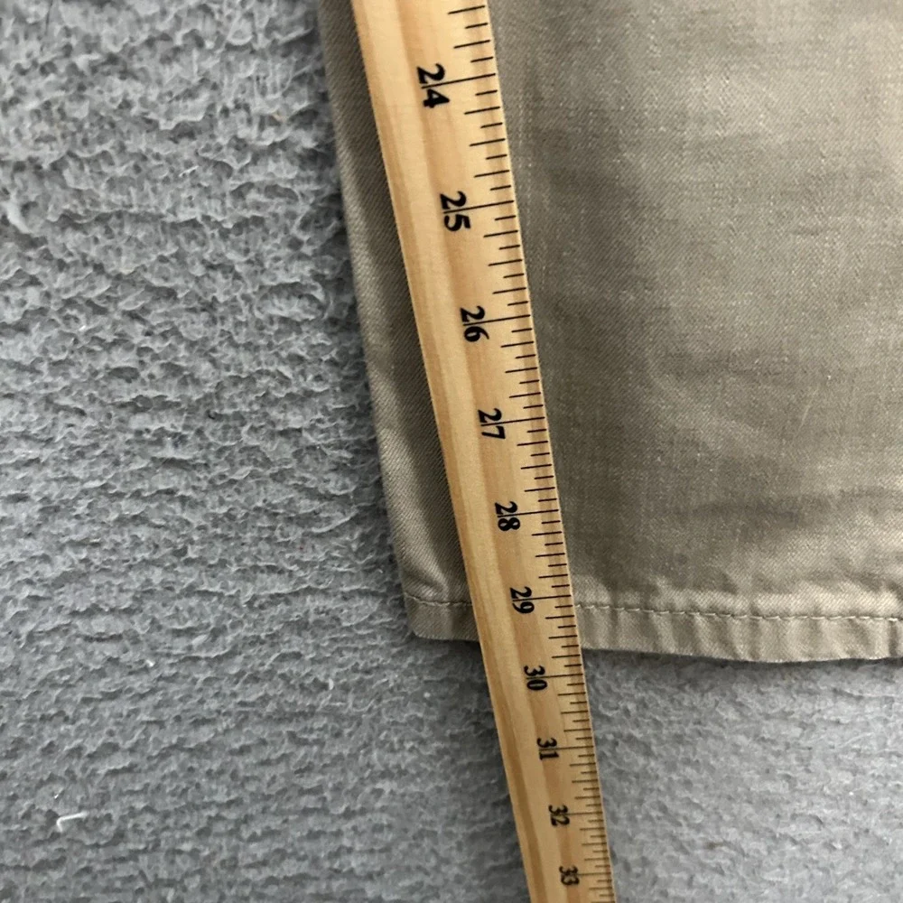 Levis Jeans Mens 31x30 Beige 505 Regular Straight American Work Wear Pants Adult